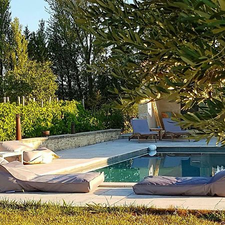 Fontaine De Cerier Bed & Breakfast Castillon-du-Gard Luaran gambar