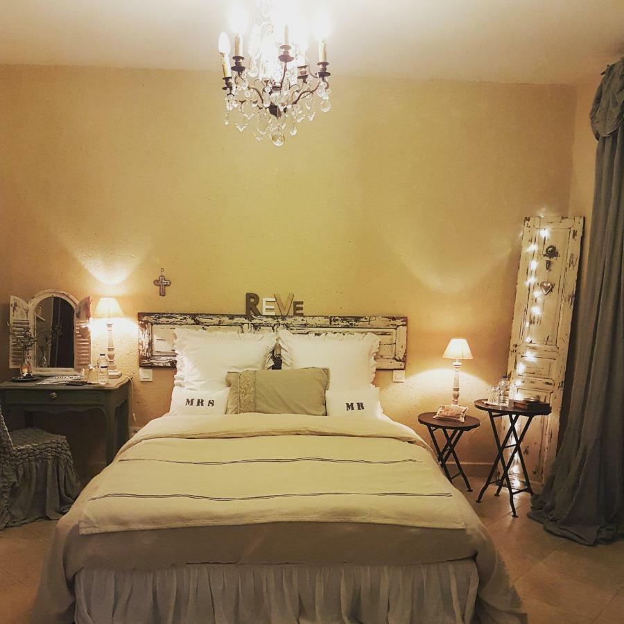 Fontaine De Cerier Bed & Breakfast Castillon-du-Gard Luaran gambar
